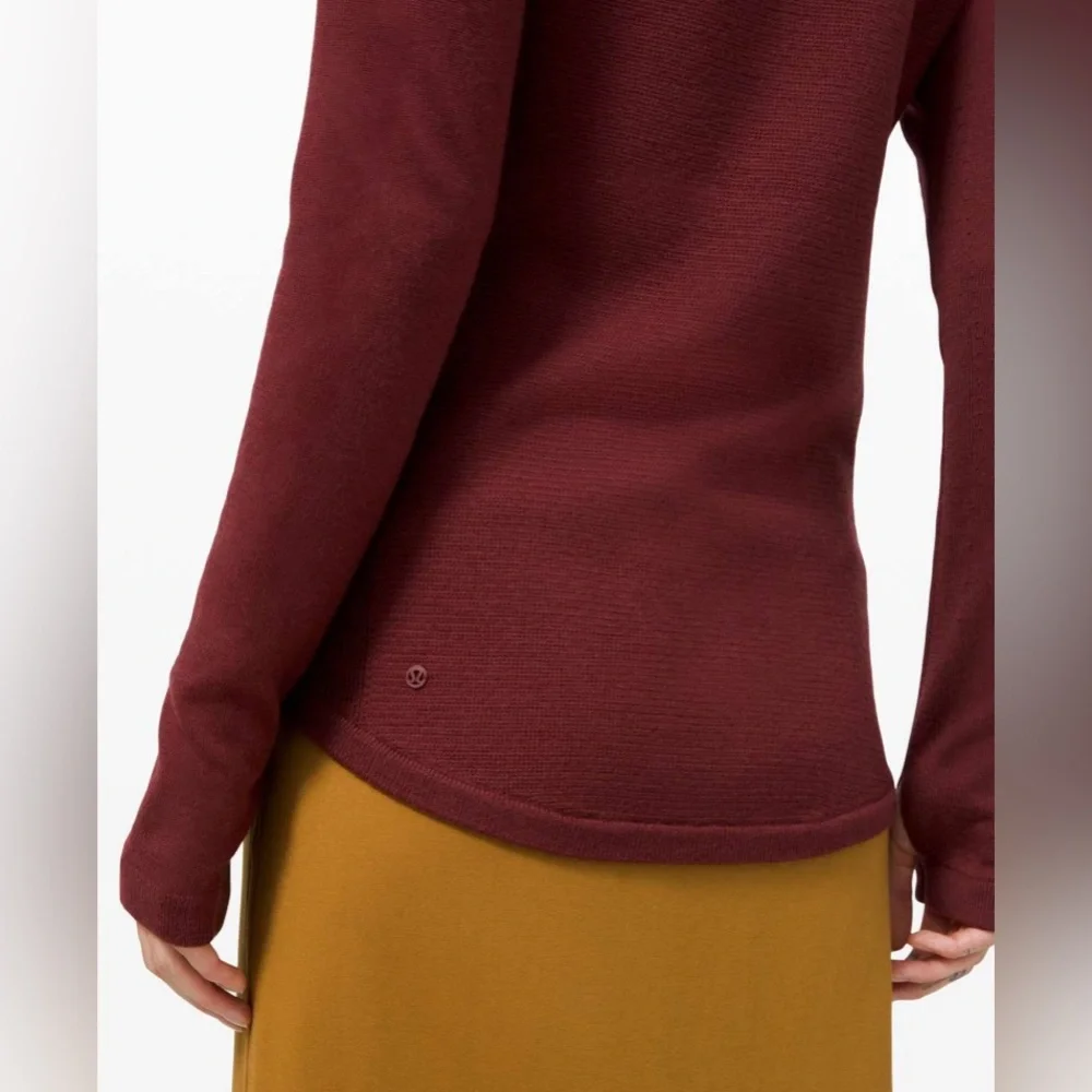 lululemon | small/size 4 Sit In Lotus Sweater Savannah - Picture 2 of 7